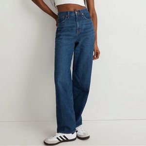 Madewell Baggy Straight Jeans